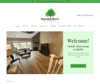 Superiorfloors.net(Superior Hardwood Floors) Screenshot