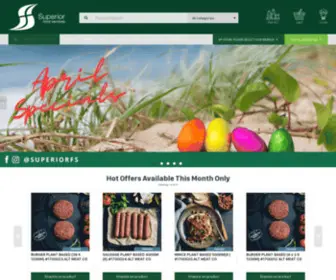 Superiorfs.com.au(Superior Foods) Screenshot