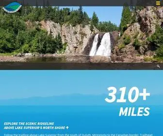Superiorhiking.org(Enjoy 310+ miles of trail along Lake Superior's North Shore. The Superior Hiking Trail) Screenshot