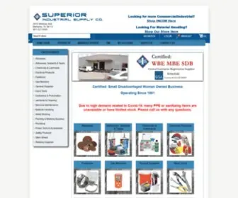 Superiorindsupply.com(Superior Industrial Supply) Screenshot