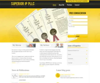 Superiorip.com(Superior IP) Screenshot