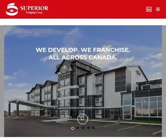 Superiorlodgingcorp.com(Superior Lodging) Screenshot