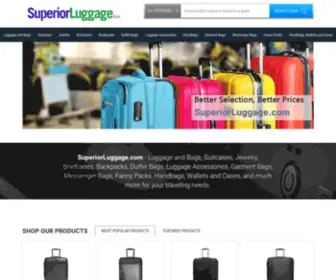 Superiorluggage.com(Luggage and Bags) Screenshot