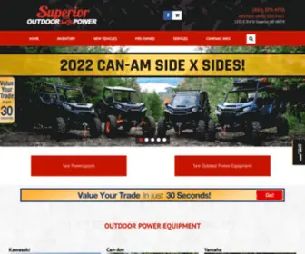 Superioroutdoorpower.com(Home Superior Outdoor Power Superior) Screenshot