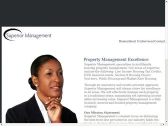 Superiorpm.com(Superior Management) Screenshot