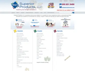 Superiorprod.com(Superior Products) Screenshot