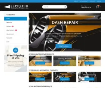 Superiorrestoration.com(Superior Restoration Products) Screenshot