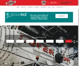 Superiorrigging.com(Superior Rigging & Erecting Co) Screenshot