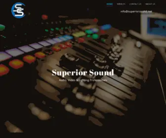 Superiorsound.net(Superior Sound & Consulting) Screenshot