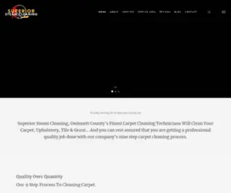 Superiorsteemcleaning.com(Superior Steam Cleaning) Screenshot