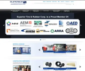 Superiortire.com(Superior Tire & Rubber Corp) Screenshot