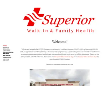 Superiorwalkinandfamilyhealth.com(Superior Walk) Screenshot