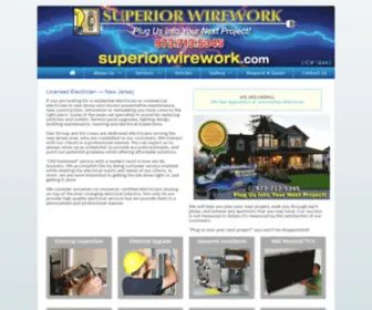 Superiorwirework.com(Electrican new jersey) Screenshot