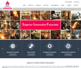 Superironfoundry.com(Super Iron Foundry) Screenshot