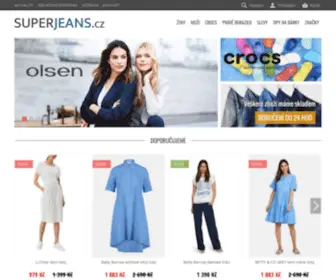 Superjeans.cz(Eshop značkové módy) Screenshot