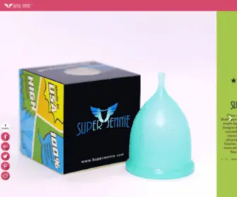 Superjennie.com(Menstrual Cup) Screenshot