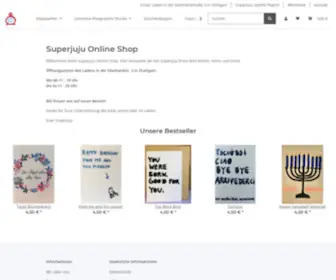 Superjuju.de(Superjuju Online Shop) Screenshot