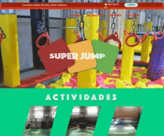 SuperjumpVLC.com(150 m2 de diversión donde los más pequeños se lo pasarán en grande) Screenshot