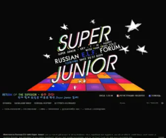 Superjunior.ru(Superjunior) Screenshot