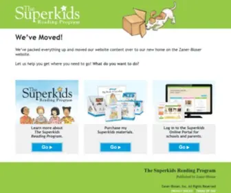 Superkidsreading.org(Superkids Reading Program) Screenshot
