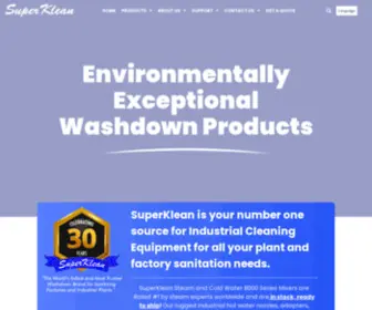 Superklean.com(Water Spray Nozzles) Screenshot