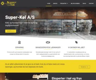 Superkol.dk(Super-Køl A/S) Screenshot