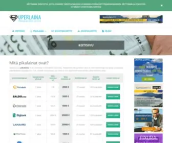 Superlaina.com(Pikalaina) Screenshot