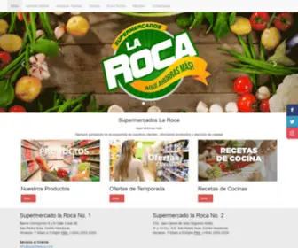 Superlaroca.com(Supermercados La Roca) Screenshot