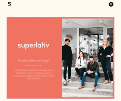 Superlativ.no(Reklamebyrået Superlativ AS) Screenshot