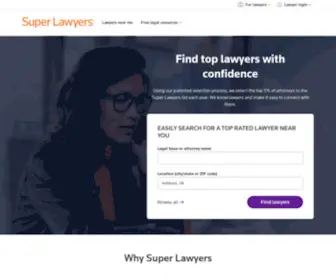 Superlawyers.com(Super Lawyers) Screenshot