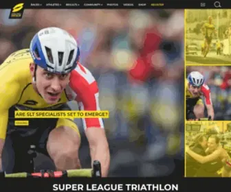 Superleaguetriathlon.com(Super League Triathlon) Screenshot