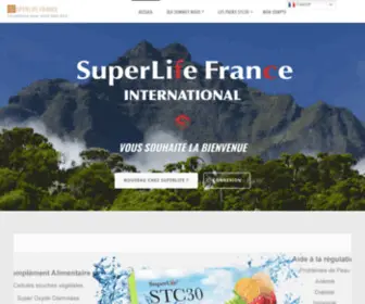 Superlife-France.com(Superlife FRANCE) Screenshot