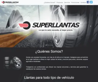 Superllantas.com.mx(Lo que tu auto necesita) Screenshot