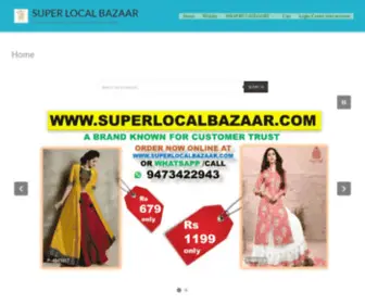 Superlocalbazaar.com(Online shopping Bazaar for Women clothes Electronics Jewelry set etc) Screenshot