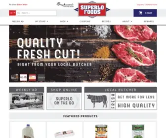 Superlofoods.com(Superlo Foods) Screenshot