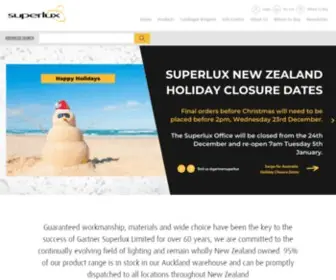 Superlux.com.au(Home) Screenshot