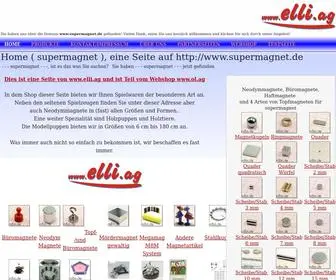 Supermagnet.de(Supermagnet für Sie) Screenshot
