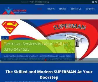 Superman.pk(Superman Handyman Services at Your Door Step Lahore Pakistan) Screenshot