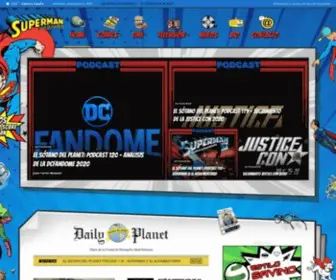 Supermanjaviolivares.net(NOTICIAS SUPERMAN) Screenshot