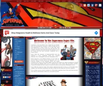 Supermansupersite.com(Superman Super) Screenshot