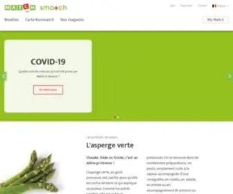 Supermarche-Match.be(Bienvenue sur le site de Match & Smatch) Screenshot