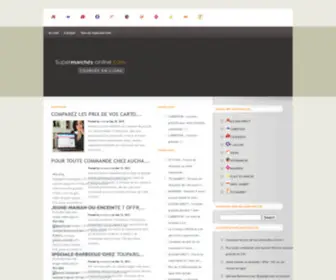 Supermarches-Online.com(SUPERMARCHES ONLINE) Screenshot
