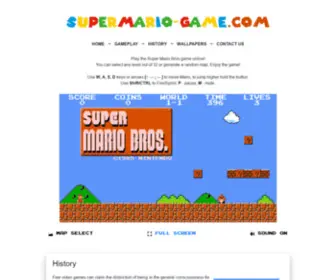 Supermario-Game.com(Super Mario Bros Game Online) Screenshot