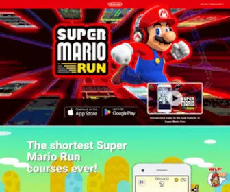 Supermariorun.com(SUPER MARIO RUN) Screenshot