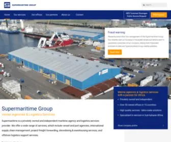 Supermaritime.com(Supermaritime Group) Screenshot