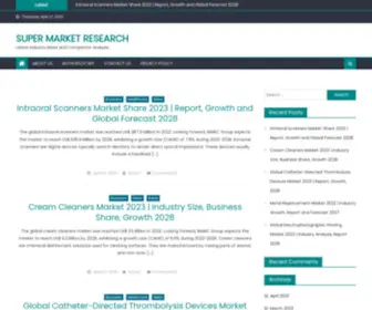 Supermarketresearch.com(Supermarketresearch) Screenshot