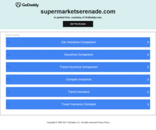 Supermarketserenade.com(Supermarket Serenade) Screenshot