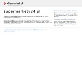 Supermarkety24.pl(Domena) Screenshot