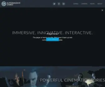 Supermassivegames.com(Supermassive Games) Screenshot