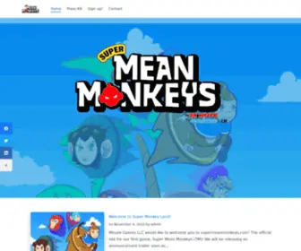 Supermeanmonkeys.com(Super Monkey Power) Screenshot